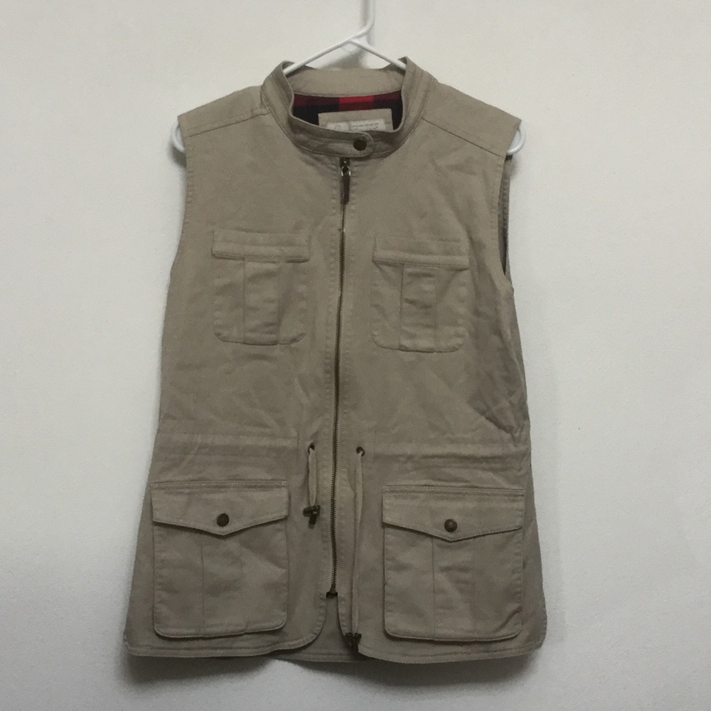 Gander Mountain Beige Utility Field Vest